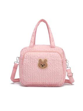 Small Diaper Bag Tote, Crossbody Diaper Bag Mini Purse with 8 Pockets